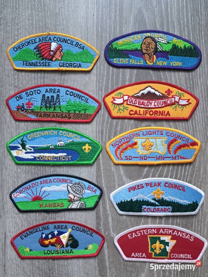 Sprzedam naszywki USA podkarpackie Rzeszów