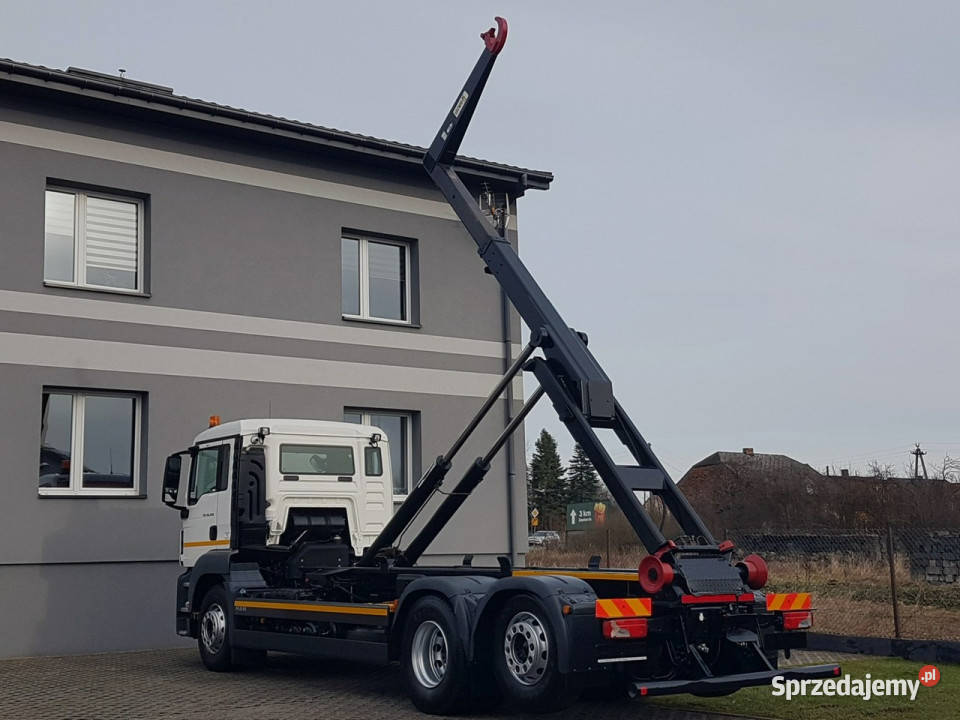MAN TGS 26420 E6 HAKOWIEC HS20 6x2 3OSIE KLIMA 420KM Poręba