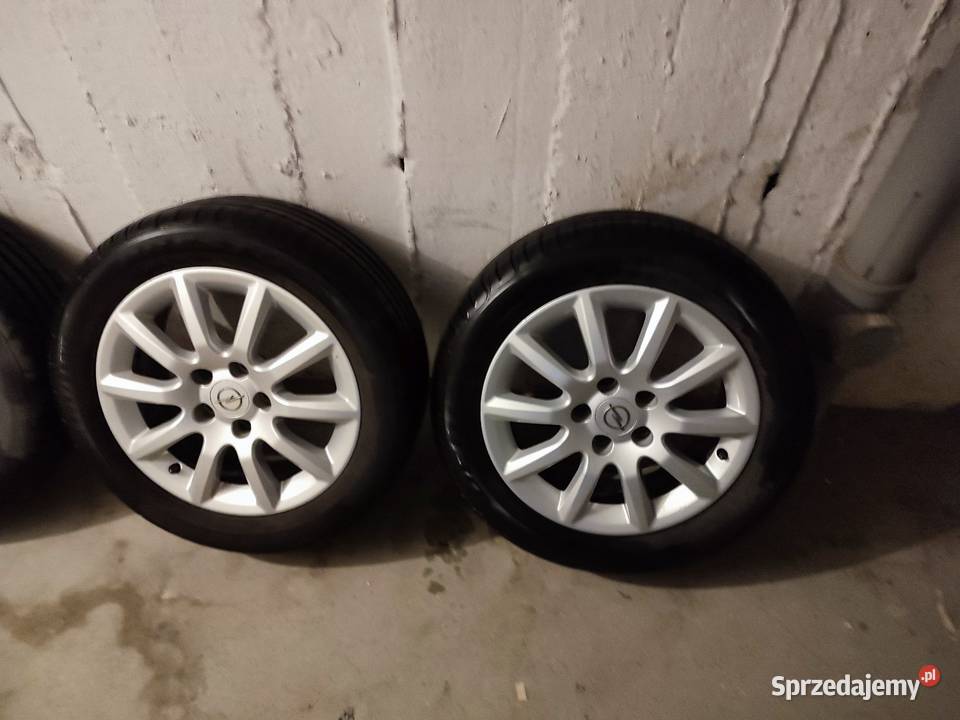 Alufelgi 16 Opel z oponami letnimi Włocławek