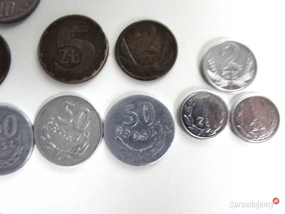 Zestaw 37 monet z PLRu w tym Żniwiarka z 1974r mazowieckie Warszawa