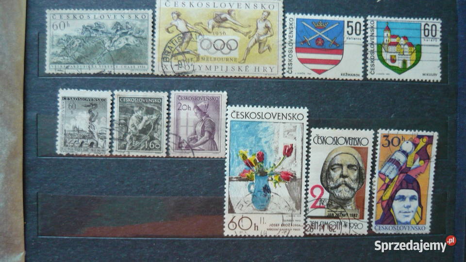 znaczki Czechosłowacja Myszków