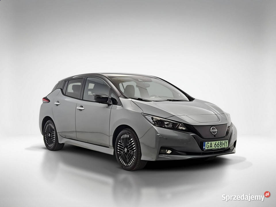 Nissan Leaf 40kWh NConnecta Z Polskiego Salonu asystent pasa ruchu mazowieckie