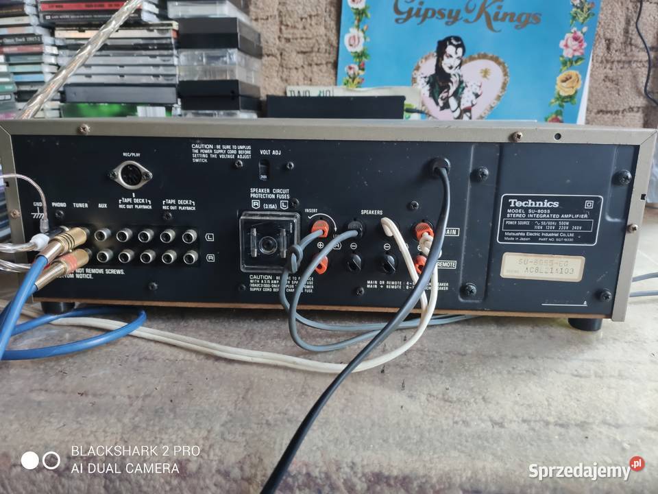 wzmacniacz Technics SU8055 Vintage Elektronika Mosty