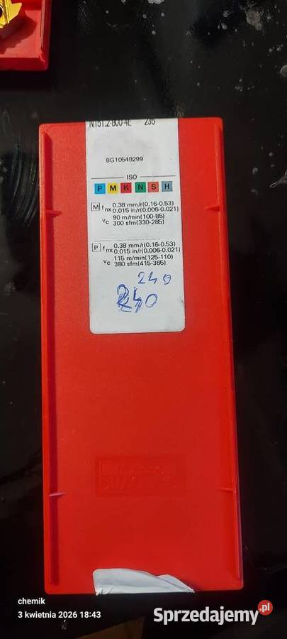 Płytki Sandvik N15128004E 235 sprzedam