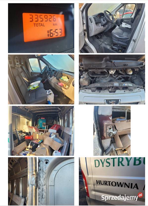 samochód ciężarowy PEUGEOT BOXER Szczecin