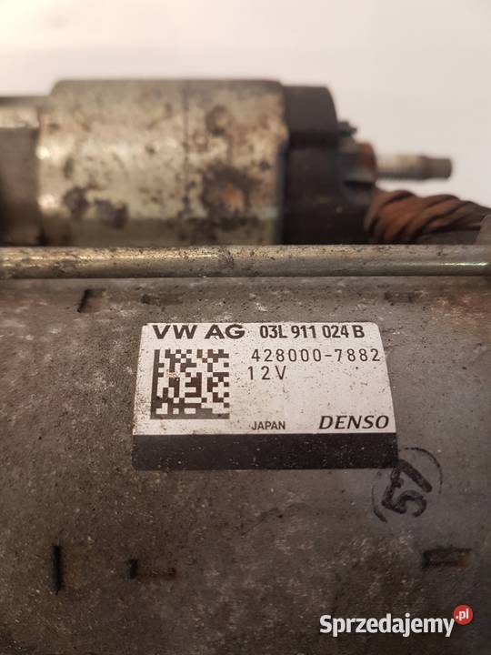 ROZRUSZNIK AUDI A4 B8 A5 8T Q5 A6 03L911024B 40 Układ elektryczny silnika śląskie Przystajń sprzedam