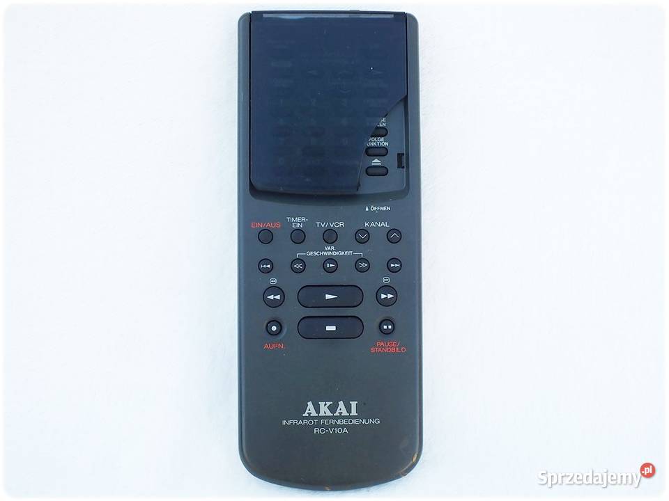 Pilot AKAI RCV10A do magnetowidu video ORYGINAŁ Żary sprzedam