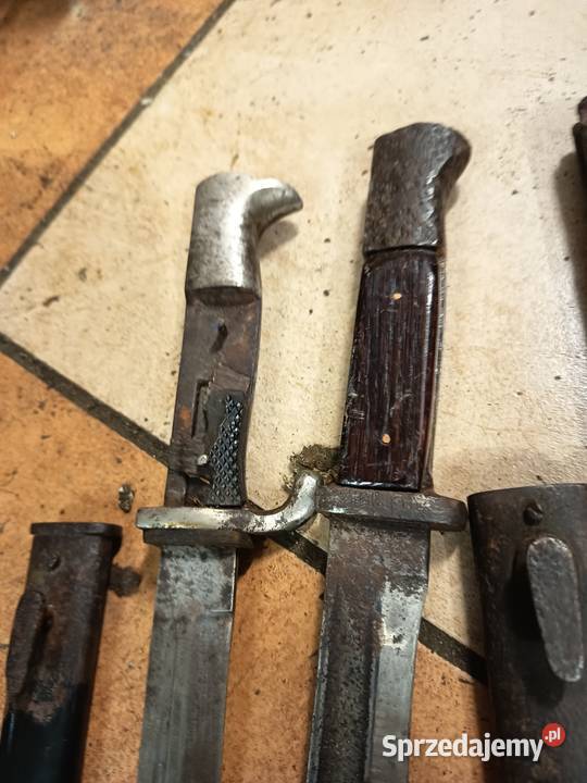 Militaria bagnety zestaw Wehrmacht Gozdnica