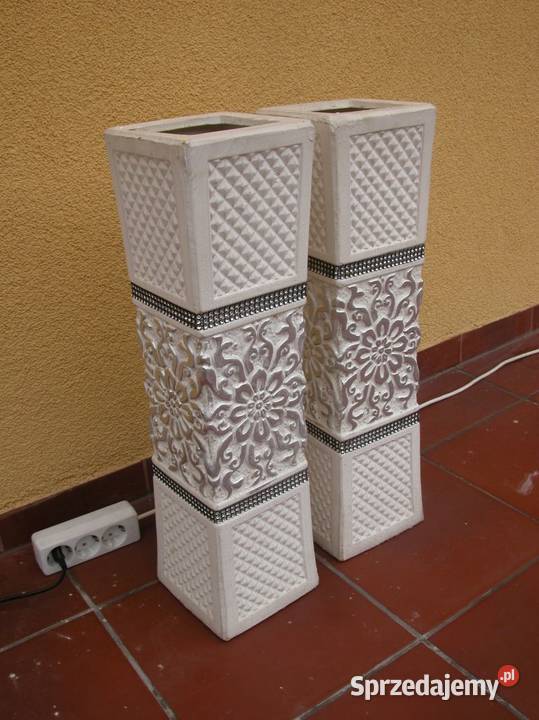 Piękny wazon glamour ceramika 2 sztuki Gorzów Wielkopolski