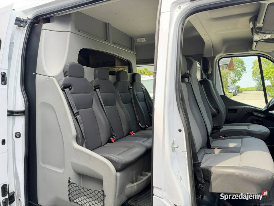 Renault Master L3H2 7 osobowy brygadówka doka manualna mazowieckie Warszawa