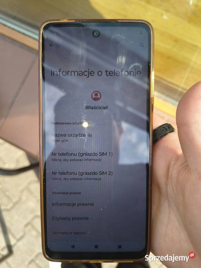 Telefon Motorola Moto g04 464gb czarny Motorola Warszawa
