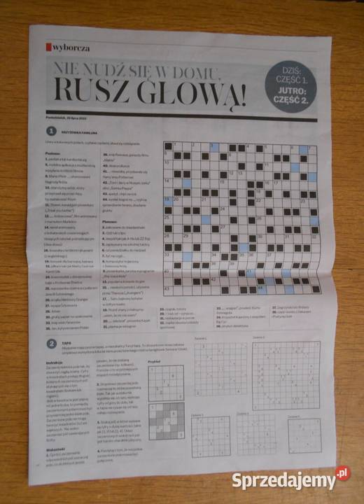 Nie nudź się w domu Rusz głową cz 1 i 2 G Parczew