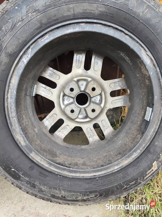 Felgi 14 4x100 et37 opony 18565r14 Dębica z opla