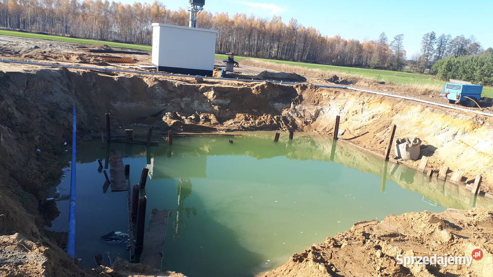 Igłofiltry pompy do odwodnień montaż i wynajem