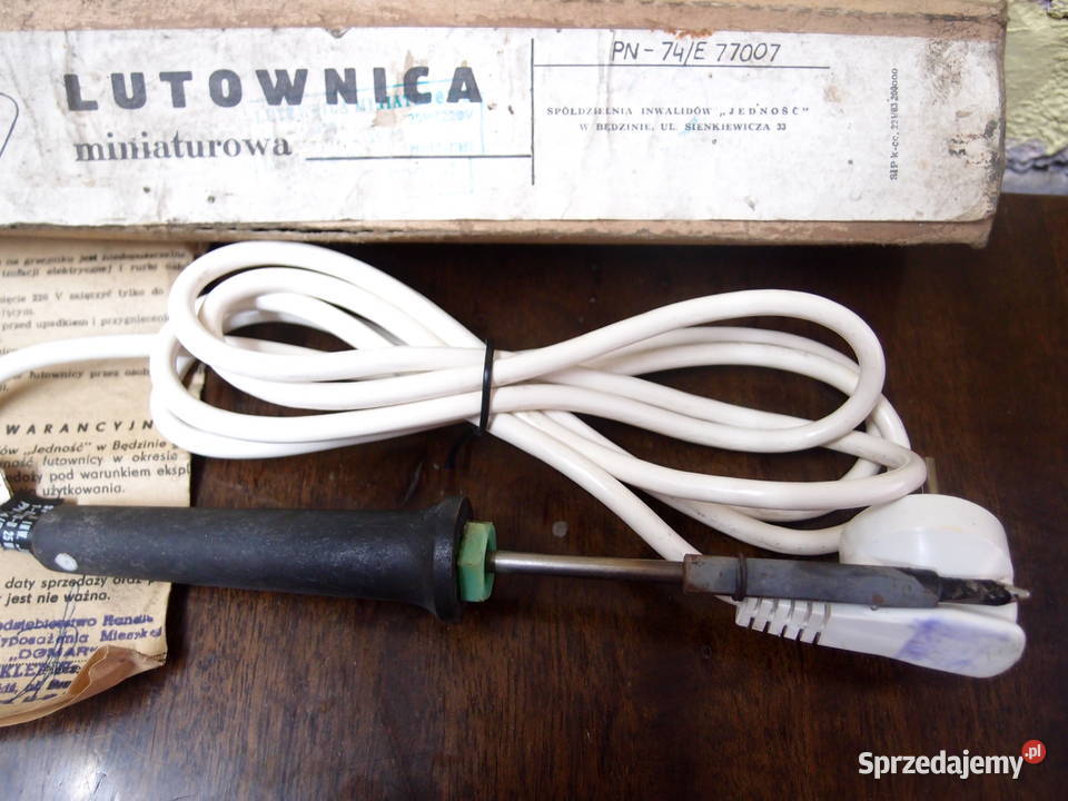 Lutownica miniaturowa 25W 220V prod SI Jedność łódzkie Łódź