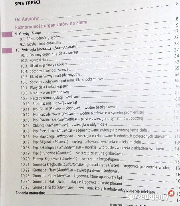 Biologia Część 1 Podręcznik Tom 2 Andrzej Czubaj miękka Chełm