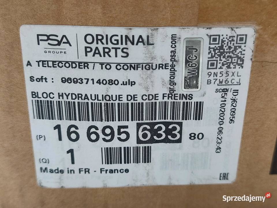 POMPA ABS CITROEN C3 III 20162024 0265956240