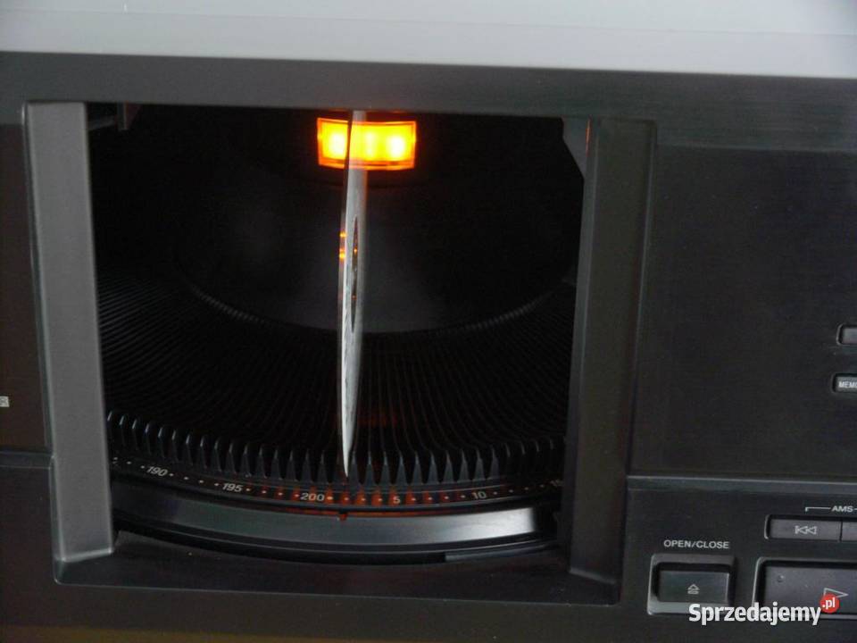 Zmieniarka na 200 CD Sony CDPCX220 TEXT sprawna Jasło sprzedam