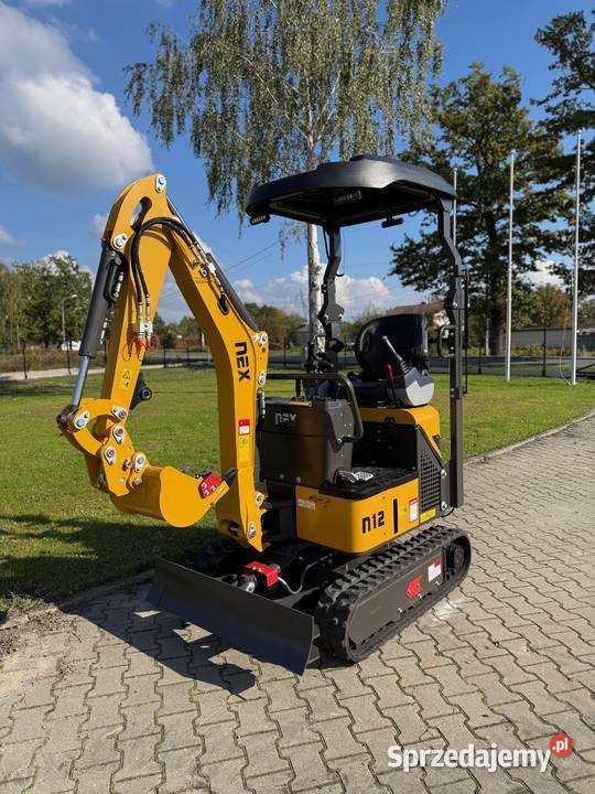 Nowa Model NEX N12 Full silnik YANMAR 3sekcyjna pompa SHIMADZU