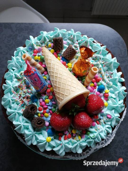 Kolorowy zawrót głowy Torty i ciasta domowej Wrocław