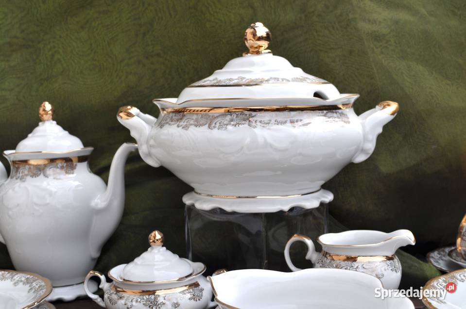 porcelana wałbrzych serwis obiadowy Fryderyka