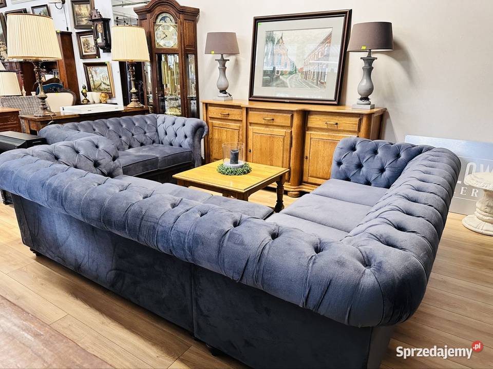 ROGÓWKA 2os KANAPA w stylu chesterfield Bydgoszcz sprzedam