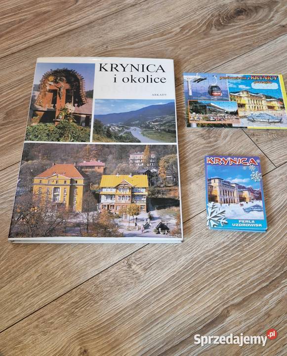 książka album KrynicaZdrój uzdrowisko puzzle i Kraków