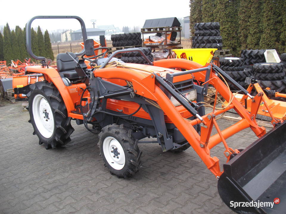 Kubota 4x4 tur do obory tunelu ogrodu ładowacz