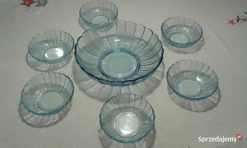 Kompotierki komplet szkło Porcelana i szkło Pleszew