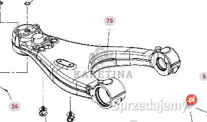 Fendt 930 933 936 939 942 GEN 7 Wahacz Prawy Jastrzębniki
