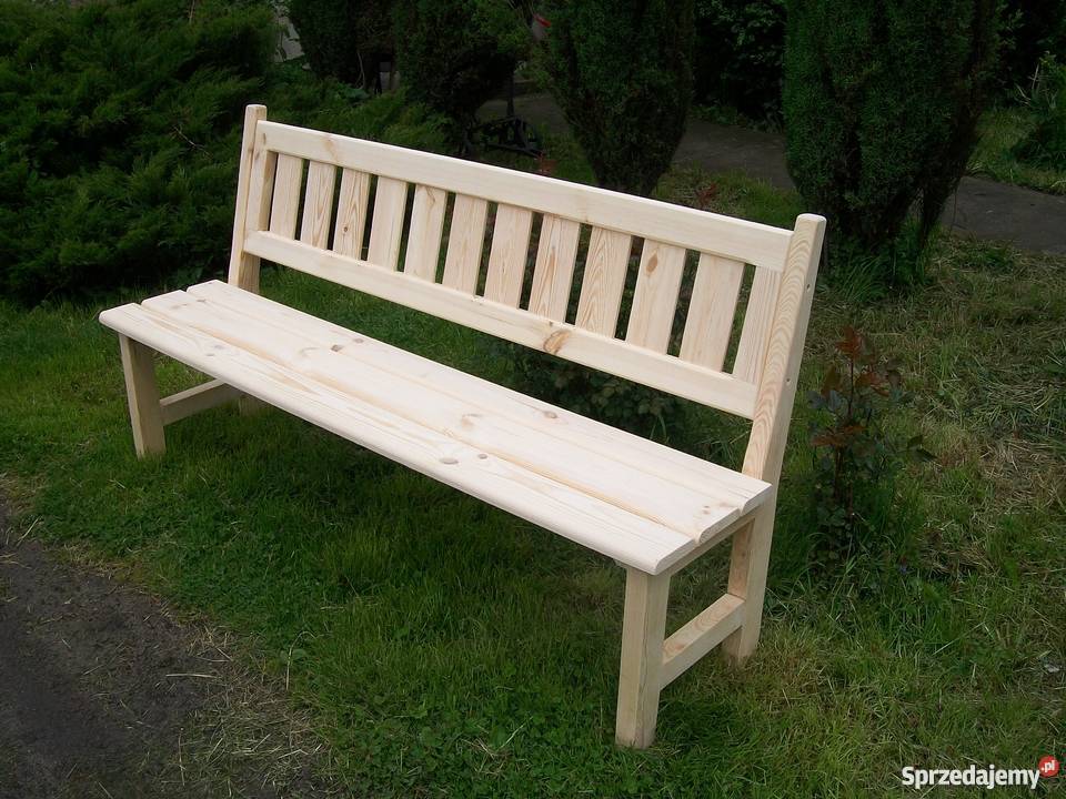 Ławka ogrodowa meble ogrodowe Woźniki