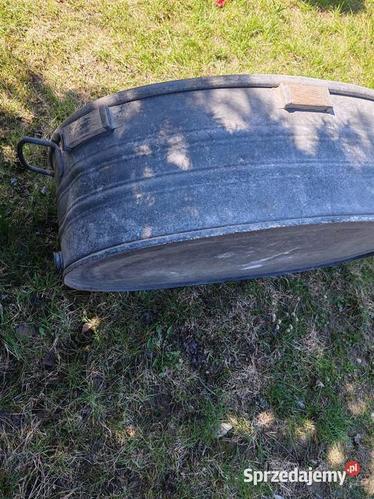 Stara Niemiecka balia w ocynku Konin