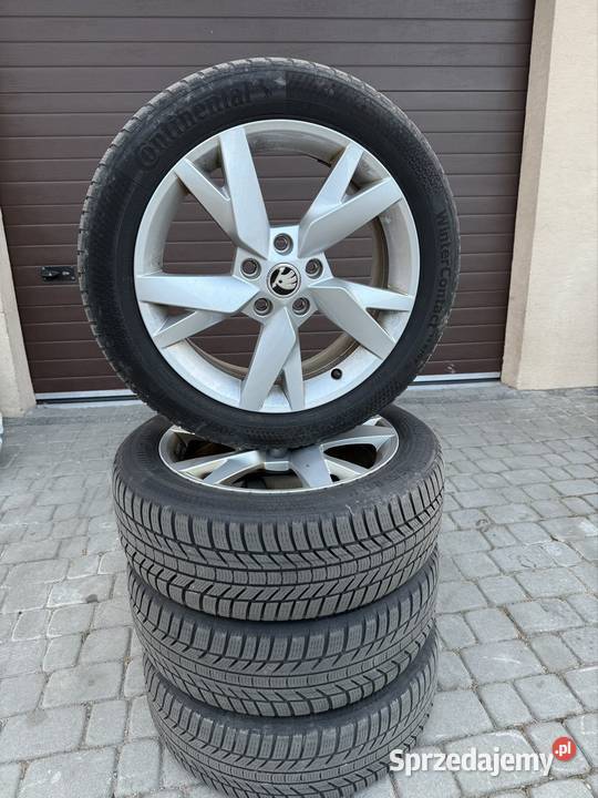 Koła zimowe CONTINENTAL 2055517 SKODA VW AUDI Fałków sprzedam