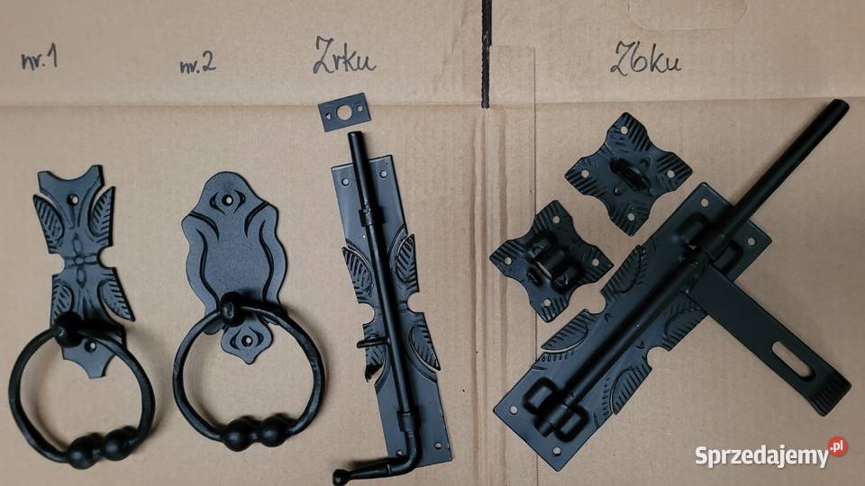 Zawias splatany kuty czarny zawias ozdobny do małopolskie