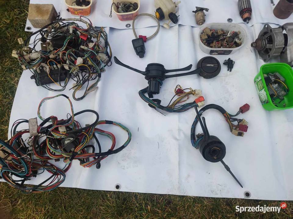 fiat 126 cęsci elektryczne plus wiazka elektr FL Górka Pabianicka