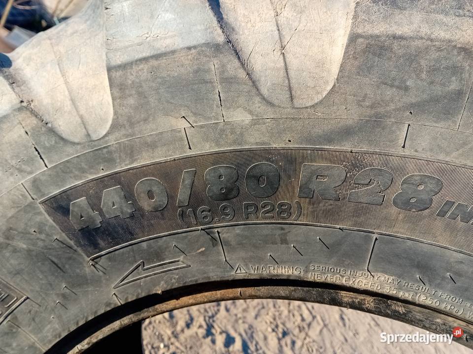 Sprzedam oponę michelin 169 r28 mazowieckie Sierpc
