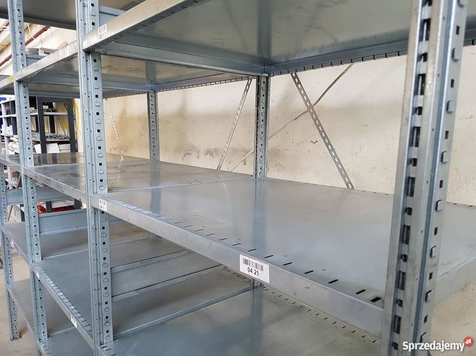 REGAŁ metalowy Schafer 250x100x805 półek