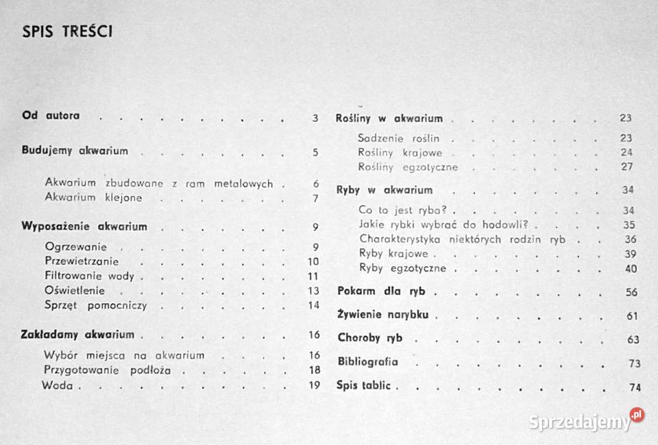 Akwarium i jego mieszkańcy Mirosław Huszcz Rok wydania 1985 lubelskie Chełm sprzedam
