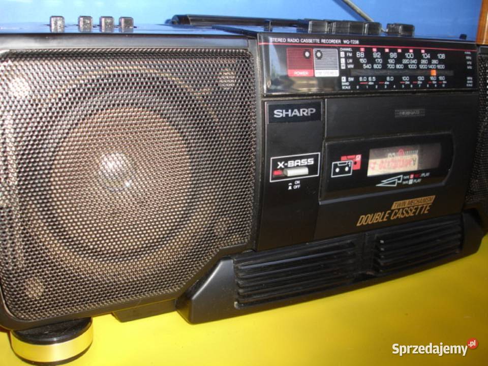 Radiomagnetofon SHARP WQT238H Radioodtwarzacze Zielona Góra