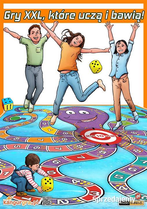 OCTOPUS gra podłogowa XXL DZIECI do skakania i Gdańsk sprzedam