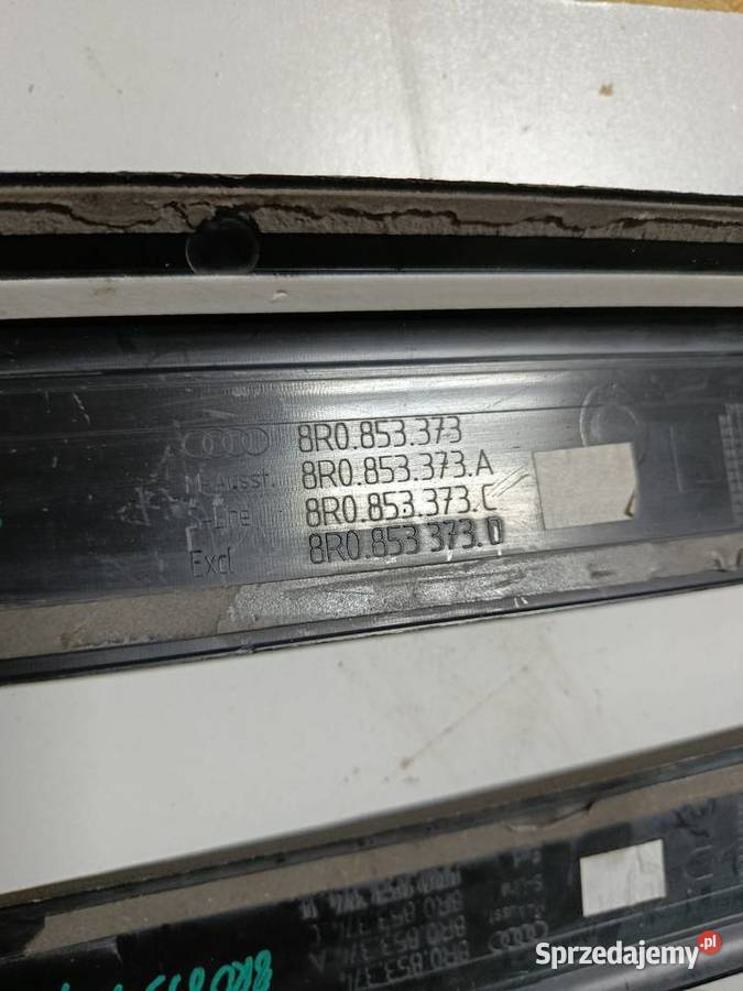 Audi Q5 lift 8R listwy progowe przód tył komplet Listwy i nakładki