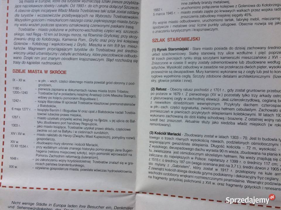 1029 Trzebiatów Plan Miasta Szczecin