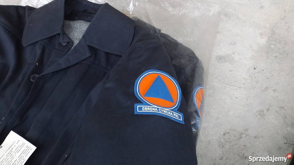 Unikat Nowy kompletny mundur OBRONA CYWILNA PRL Grodziczno