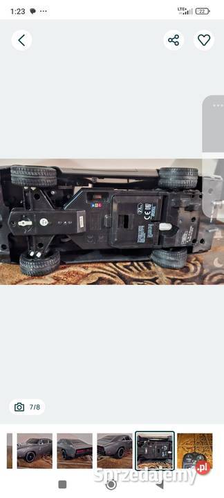 DODGE CHARGER zdalnie sterowany sprawny Kłodzko