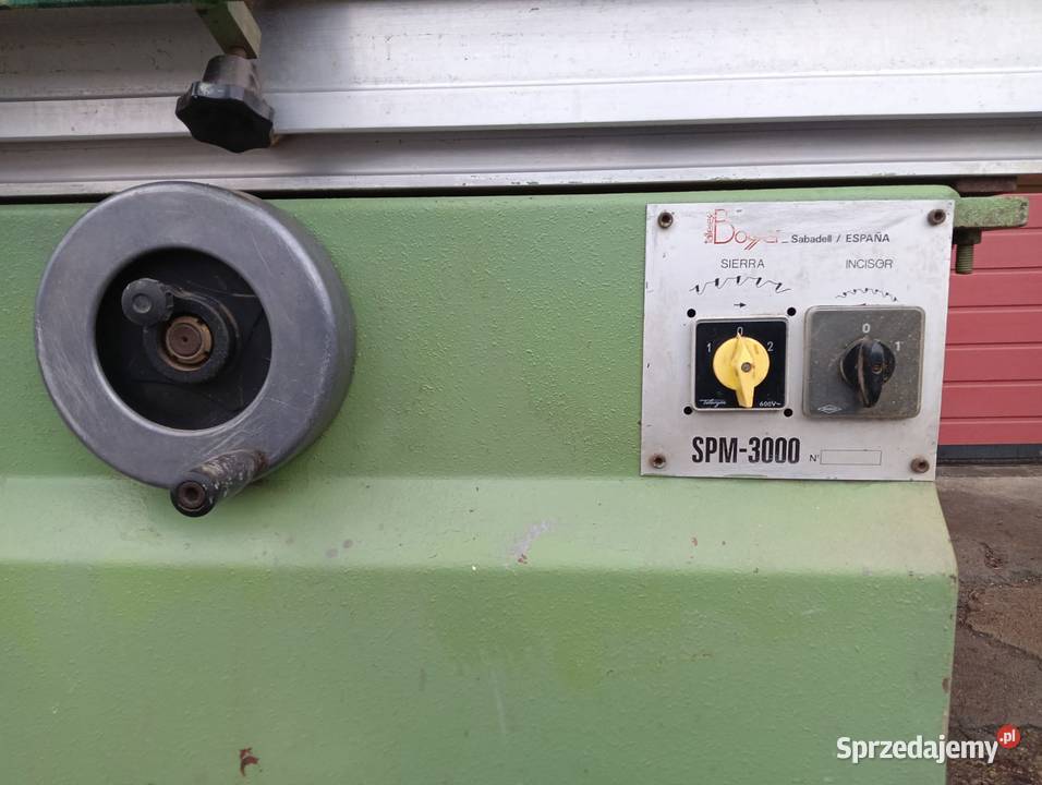 Piła formatowa SPM 3000 z podcinaczem
