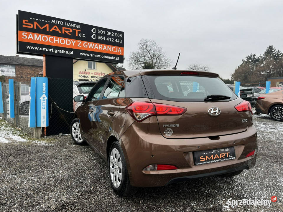Hyundai i20 SerwisowanyBezwypadkowy Podgrzewana elektryczne lusterka Rydułtowy sprzedam
