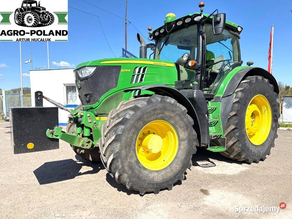 Ciągnik rolniczy John Deere 6215 R 2015 50 H GPS