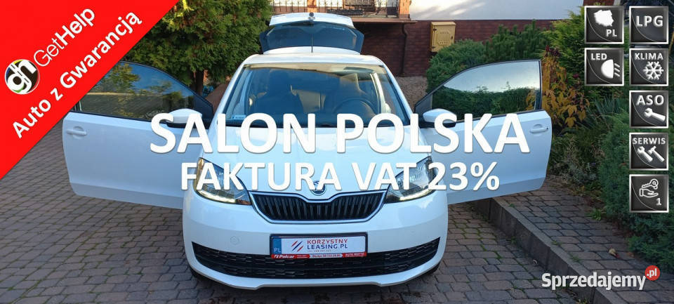 Škoda Citigo 1.0 MPI + Instalacja Gazowa Salon PL Ledy Klima Wersja Ambiti…