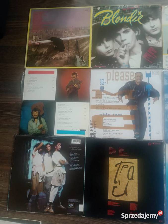 Płyty winylowe lata 80 i 90 pop rock min M