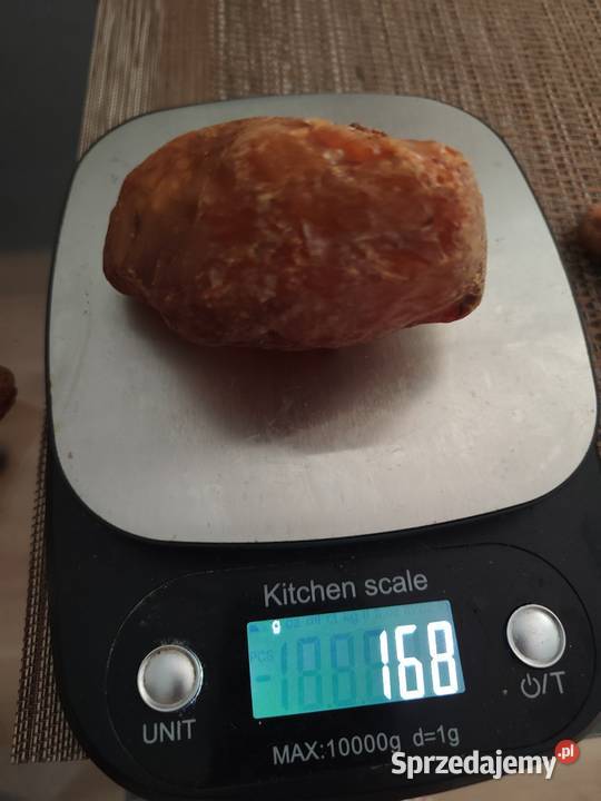 Bursztyn bałtycki 453g w tym jeden 168g Częstochowa